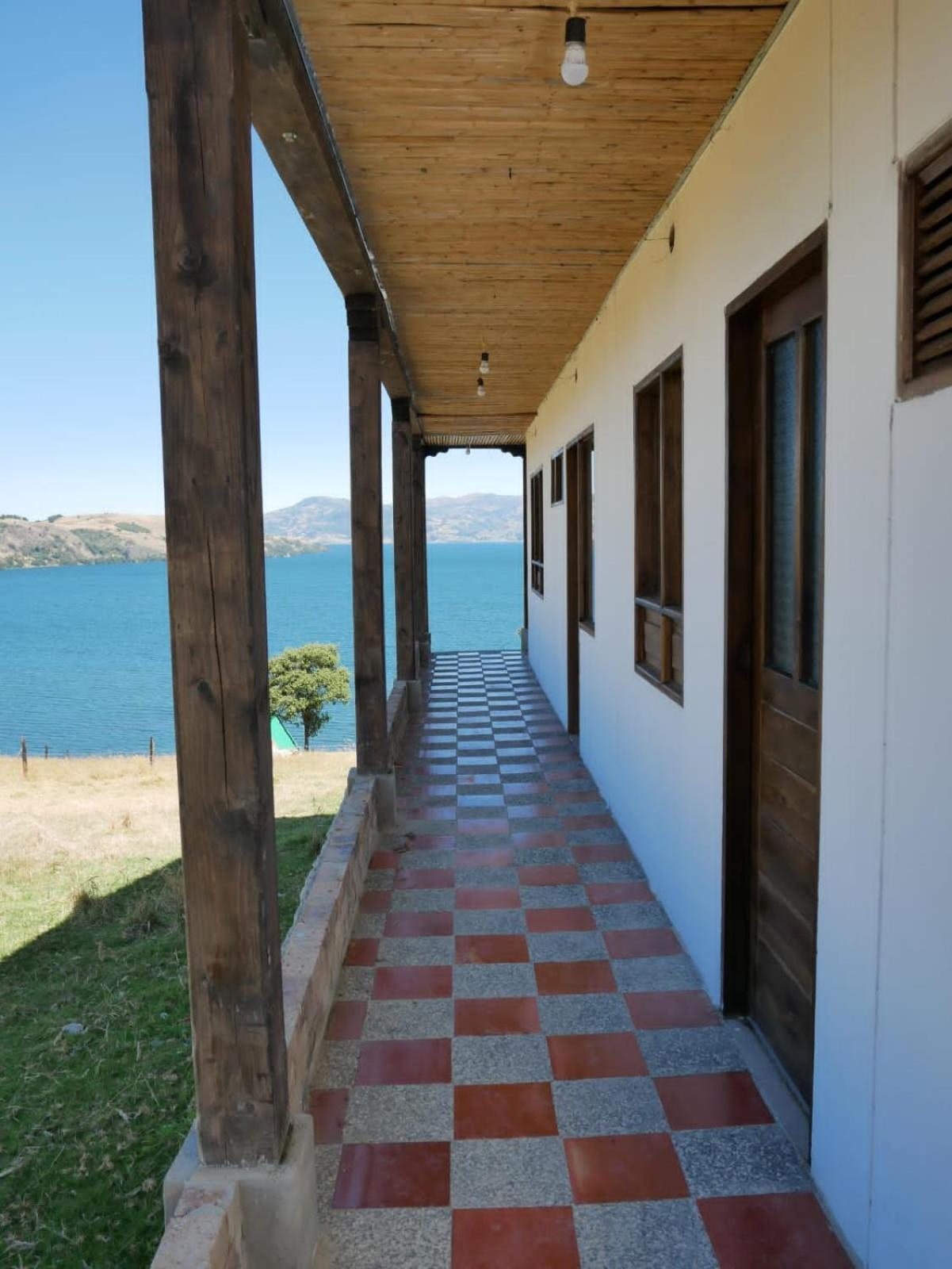 Hotel Tota Eliseo Playa Blanca Lago De Tota Exterior photo